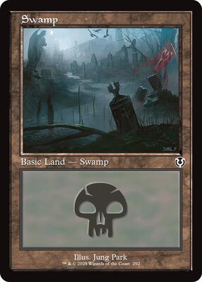 Swamp (292) (Retro Frame) card from Innistrad Remastered