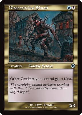 Bladestitched Skaab (Retro Frame) card from Innistrad Remastered