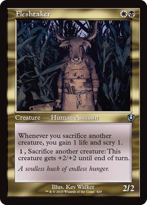 Fleshtaker (Retro Frame) card from Innistrad Remastered