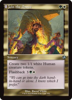 Join the Dance (Retro Frame) card from Innistrad Remastered