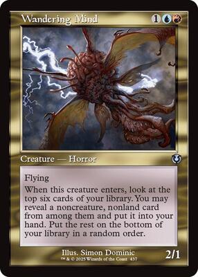 Wandering Mind (Retro Frame) card from Innistrad Remastered