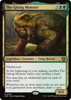 The Gitrog Monster card from Innistrad Remastered