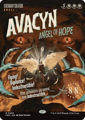 Avacyn, Angel of Hope (Showcase) card from Innistrad Remastered