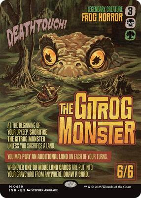 The Gitrog Monster (Showcase) card from Innistrad Remastered