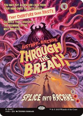 Through the Breach (Showcase) card from Innistrad Remastered