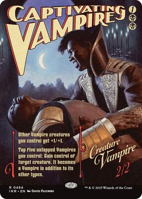 Captivating Vampire (Showcase) card from Innistrad Remastered