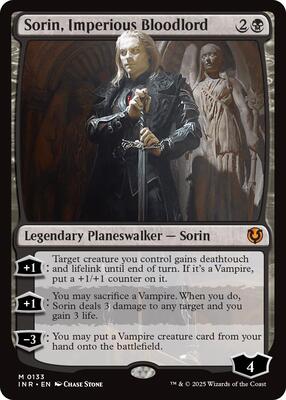Sorin, Imperious Bloodlord card from Innistrad Remastered