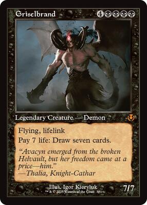 Griselbrand (Retro Frame) card from Innistrad Remastered