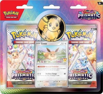 Prismatic Evolutions 2-Pack Blister [Eevee] card from SV: Prismatic Evolutions