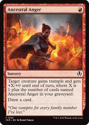 Ancestral Anger card from Innistrad Remastered