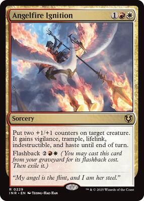 Angelfire Ignition card from Innistrad Remastered