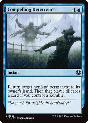 Compelling Deterrence card from Innistrad Remastered