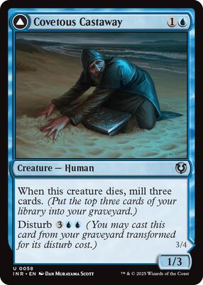 Covetous Castaway card from Innistrad Remastered