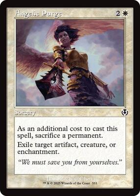 Angelic Purge (Retro Frame) card from Innistrad Remastered