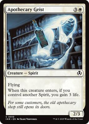 Apothecary Geist card from Innistrad Remastered