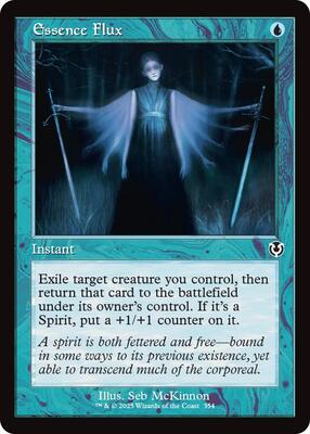 Essence Flux (Retro Frame) card from Innistrad Remastered