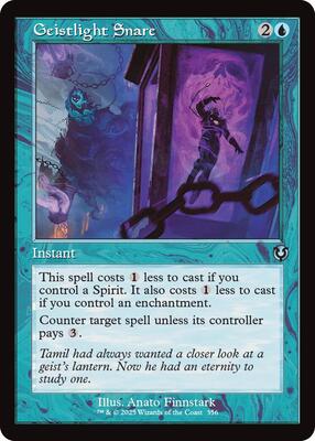 Geistlight Snare (Retro Frame) card from Innistrad Remastered