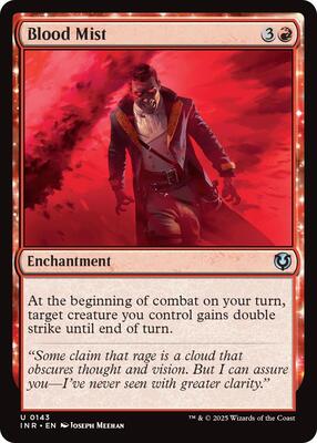 Blood Mist card from Innistrad Remastered
