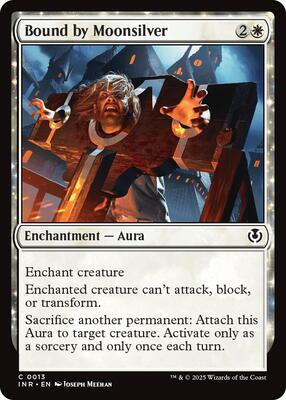 Bound by Moonsilver card from Innistrad Remastered