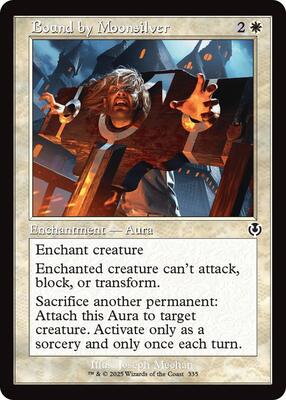 Bound by Moonsilver (Retro Frame) card from Innistrad Remastered
