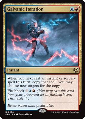Galvanic Iteration card from Innistrad Remastered