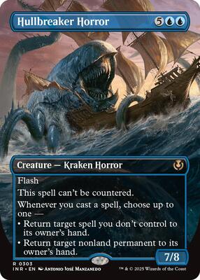 Hullbreaker Horror (Borderless) card from Innistrad Remastered