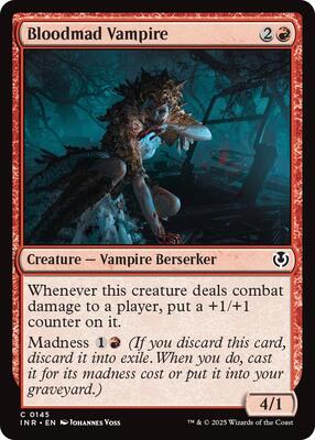 Bloodmad Vampire card from Innistrad Remastered