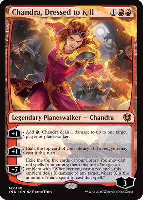 Chandra, Dressed to Kill card from Innistrad Remastered
