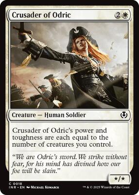 Crusader of Odric card from Innistrad Remastered