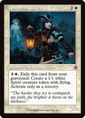 Dauntless Cathar (Retro Frame) card from Innistrad Remastered