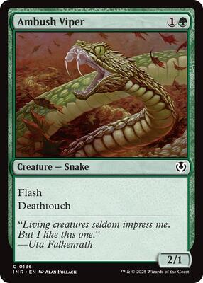 Ambush Viper card from Innistrad Remastered