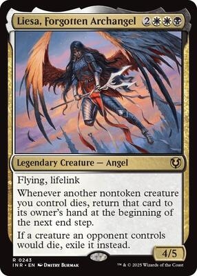 Liesa, Forgotten Archangel card from Innistrad Remastered