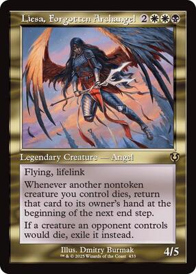 Liesa, Forgotten Archangel (Retro Frame) card from Innistrad Remastered