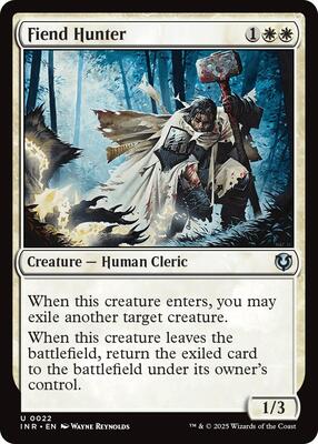 Fiend Hunter card from Innistrad Remastered