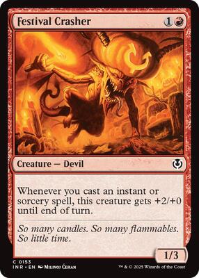 Festival Crasher card from Innistrad Remastered