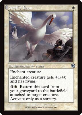 Gryff's Boon (Retro Frame) card from Innistrad Remastered