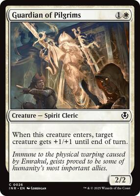 Guardian of Pilgrims card from Innistrad Remastered