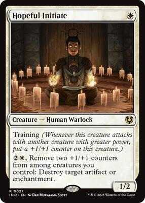 Hopeful Initiate card from Innistrad Remastered