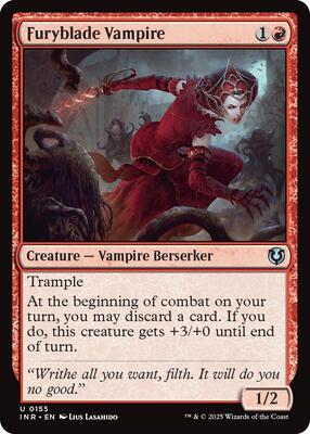 Furyblade Vampire card from Innistrad Remastered