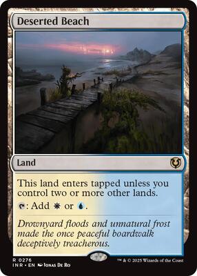 Deserted Beach card from Innistrad Remastered