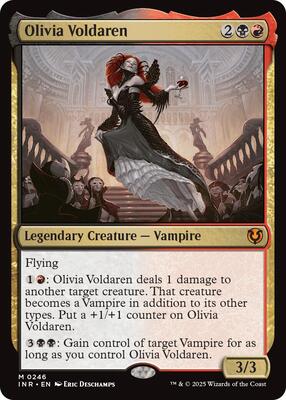Olivia Voldaren card from Innistrad Remastered