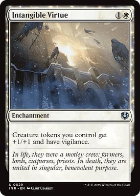 Intangible Virtue card from Innistrad Remastered