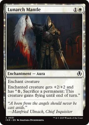 Lunarch Mantle card from Innistrad Remastered