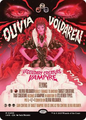 Olivia Voldaren (Showcase) card from Innistrad Remastered