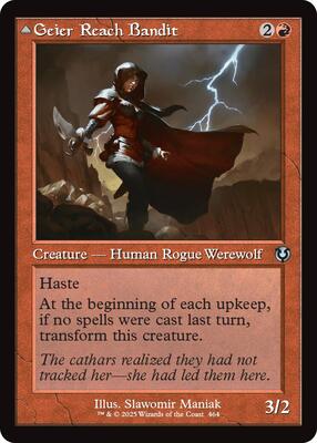 Geier Reach Bandit (Retro Frame) card from Innistrad Remastered