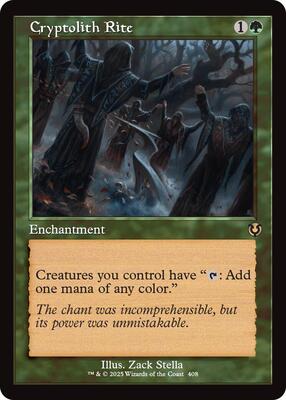 Cryptolith Rite (Retro Frame) card from Innistrad Remastered