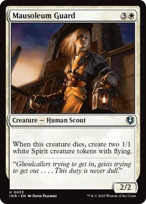 Mausoleum Guard card from Innistrad Remastered