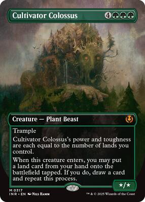 Cultivator Colossus (Borderless) card from Innistrad Remastered