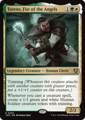 Torens, Fist of the Angels card from Innistrad Remastered