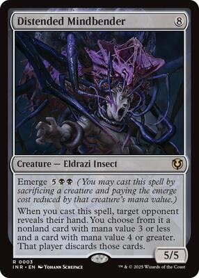 Distended Mindbender card from Innistrad Remastered